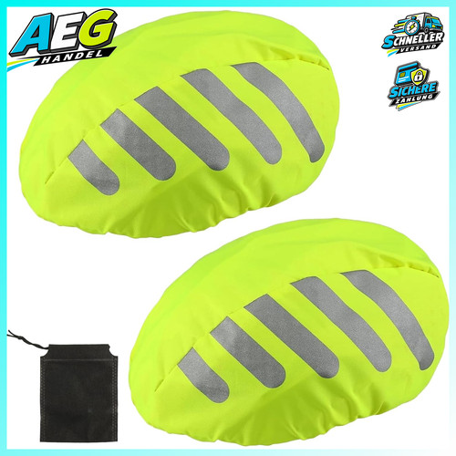 Fahrradhelm regenschutz - regenschutz, 2x