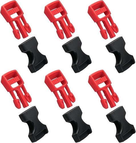 6er set helmkinnclip - helmkinnclip, –