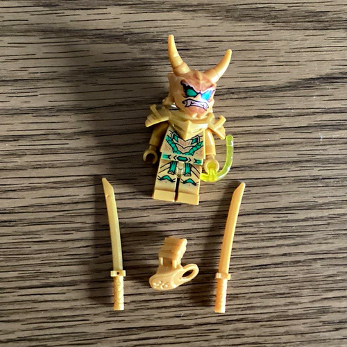 Lego minifigur goldfarben - lego, mit